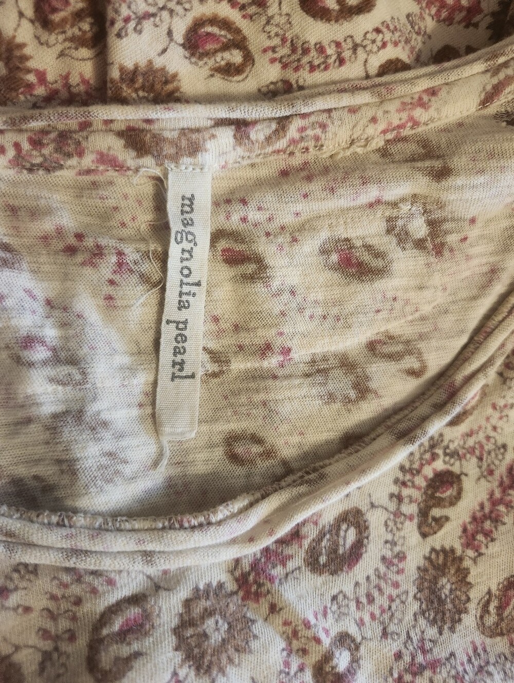 Magnolia Pearl Paisley Long Sleeve Tee - Picture 3 of 6